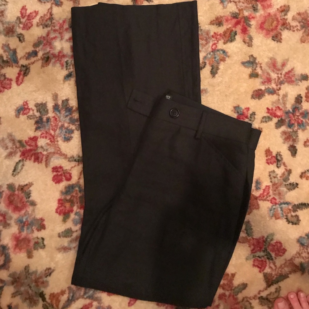 J. Crew Petite Black Linen Trousers - Picture 3 of 6